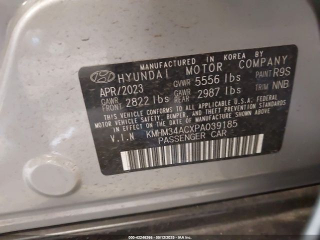 2023 HYUNDAI IONIQ 6 KMHM34ACXPA039185 Photo 8