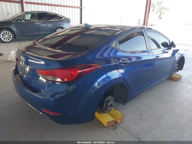 5NPDH4AE4GH714156 Hyundai ELANTRA SE