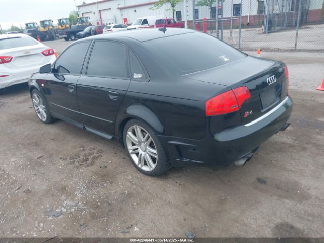 2007 AUDI S4 WAUGL78E37A031615 Photo 2