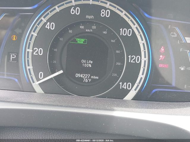 1HGCR6F50EA000155 Honda Accord Hybrid Ex-l