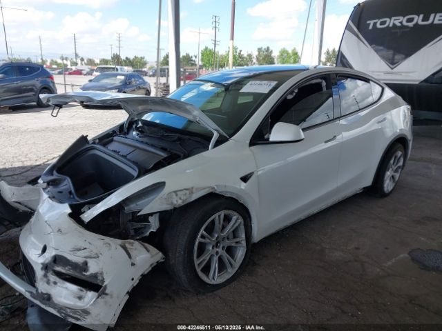 2022 TESLA MODEL Y 7SAYGDEE2NF509769 Photo 1