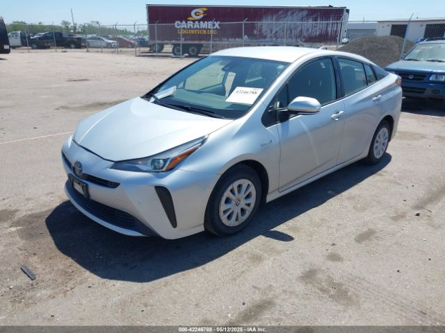 2021 TOYOTA PRIUS JTDKAMFU4M3148082 Photo 1