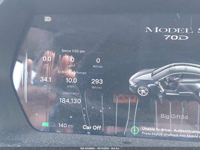 2015 TESLA MODEL S 5YJSA1S29FF100554 Photo 6