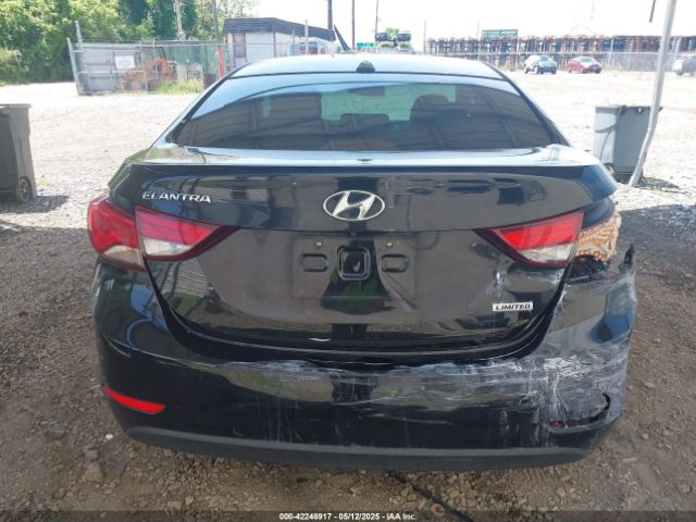 KMHDH4AE9FU359677 Hyundai Elantra Limited