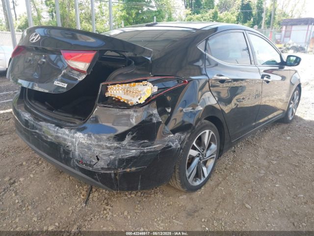 KMHDH4AE9FU359677 Hyundai Elantra Limited