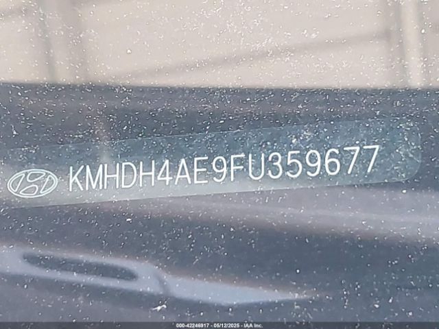 KMHDH4AE9FU359677 Hyundai Elantra Limited
