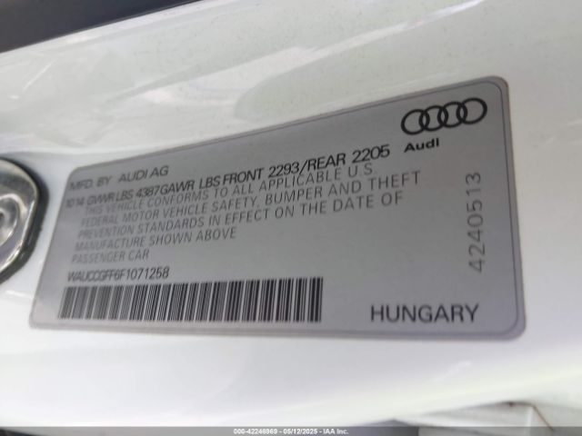 2015 AUDI A3 WAUCCGFF6F1071258 Photo 8