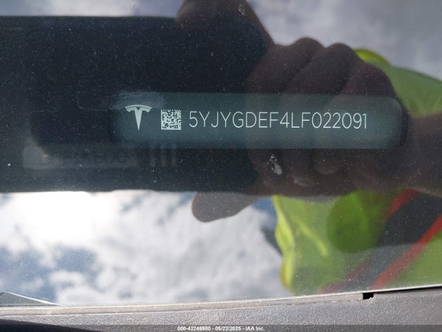 2020 TESLA MODEL Y 5YJYGDEF4LF022091 Photo 8