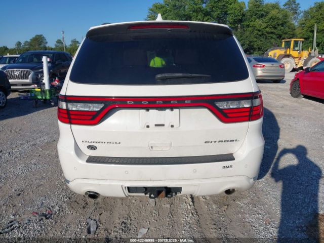 1C4SDHET7MC760977 Dodge Durango Citadel Rwd