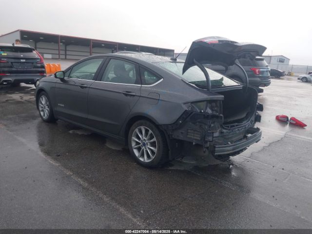 3FA6P0LU3HR400138 Ford Fusion Hybrid Se