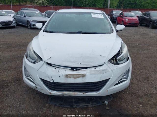 5NPDH4AE6GH727314 Hyundai ELANTRA SE