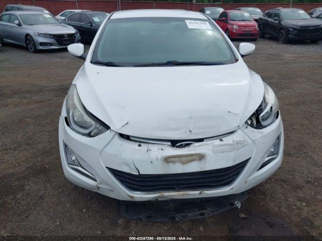 5NPDH4AE6GH727314 Hyundai ELANTRA SE