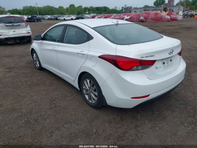 5NPDH4AE6GH727314 Hyundai ELANTRA SE