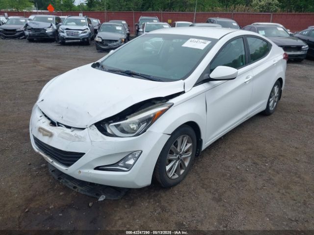 5NPDH4AE6GH727314 Hyundai ELANTRA SE