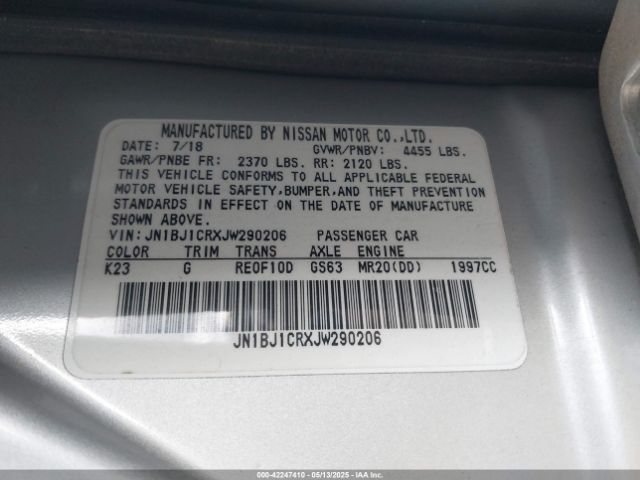 2018 NISSAN ROGUE SPORT JN1BJ1CRXJW290206 Photo 8