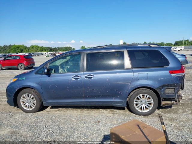 5TDYK3DC9ES526117 Toyota Sienna Xle V6 8 Passenger