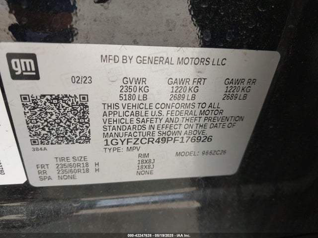 2023 CADILLAC XT4 1GYFZCR49PF176926 Photo 8