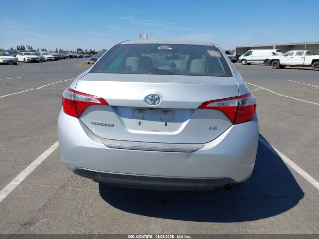 5YFBURHE8GP416086 Toyota Corolla Le Plus