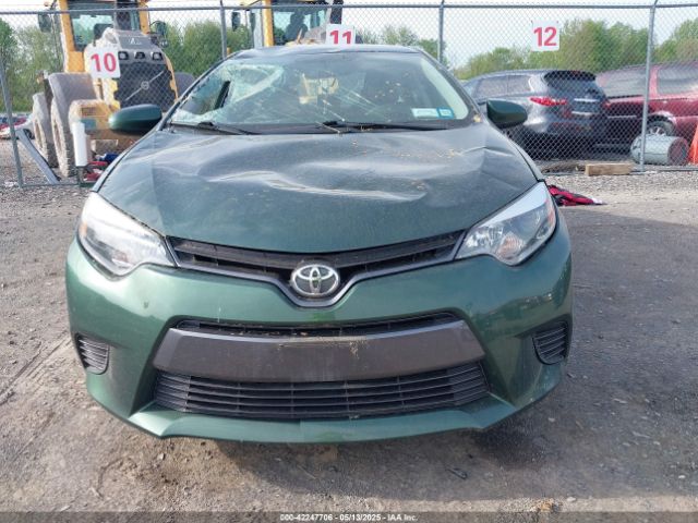 2T1BURHEXGC676991 Toyota COROLLA LE