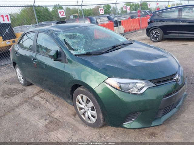 2T1BURHEXGC676991 Toyota COROLLA LE