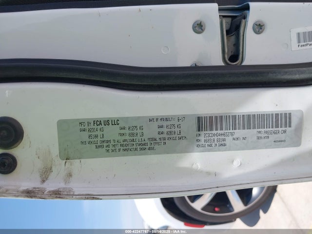 Dodge 2017 2017 2C3CDXHG4HH652787 Image 9
