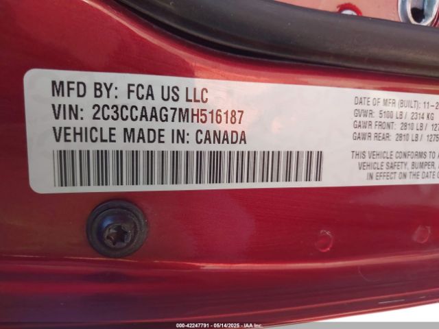 2021 CHRYSLER 300 2C3CCAAG7MH516187 Photo 8