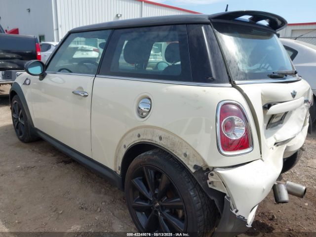 2012 MINI COOPER S WMWSV3C5XCTY27099 Photo 2