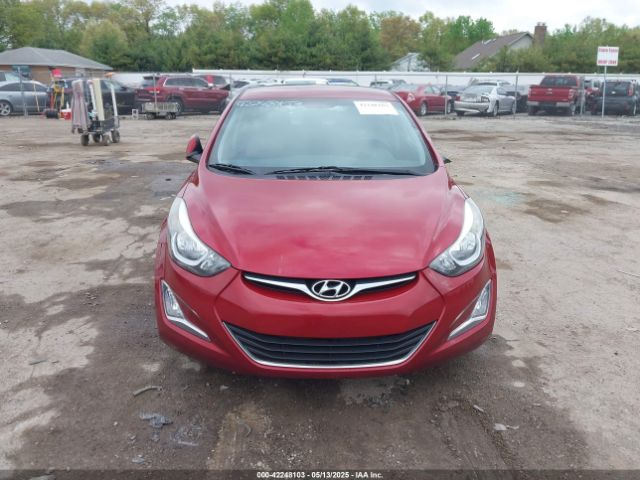 5NPDH4AE4EH483904 Hyundai ELANTRA SE