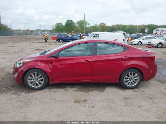 5NPDH4AE4EH483904 Hyundai ELANTRA SE