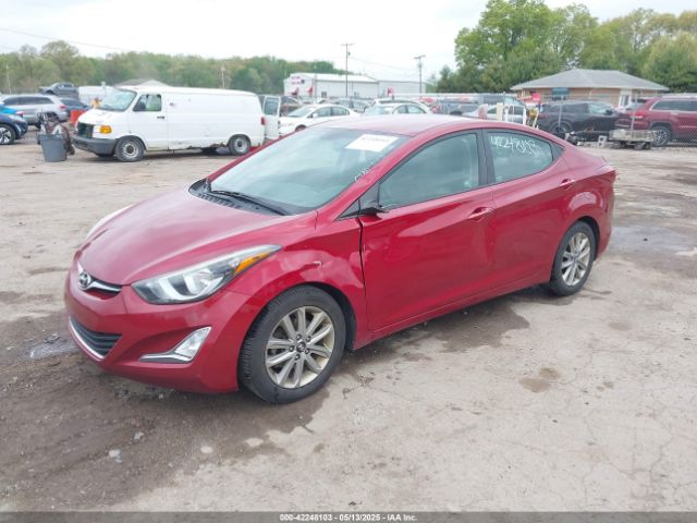 5NPDH4AE4EH483904 Hyundai ELANTRA SE