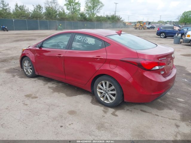 5NPDH4AE4EH483904 Hyundai ELANTRA SE