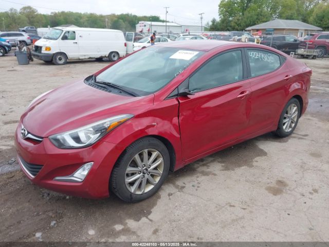 5NPDH4AE4EH483904 Hyundai ELANTRA SE