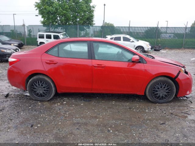 2T1BURHE7GC646430 Toyota COROLLA LE