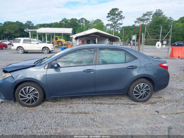2T1BURHE5FC254206 Toyota COROLLA LE