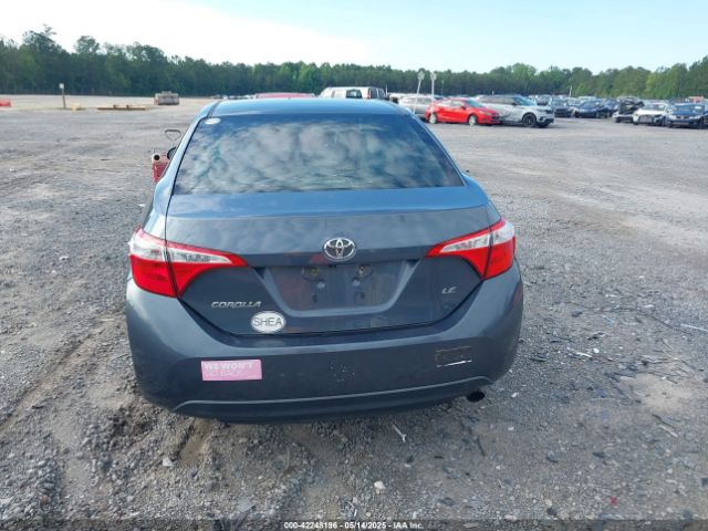 2T1BURHE5FC254206 Toyota COROLLA LE