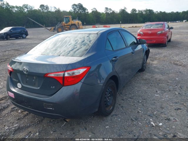 2T1BURHE5FC254206 Toyota COROLLA LE
