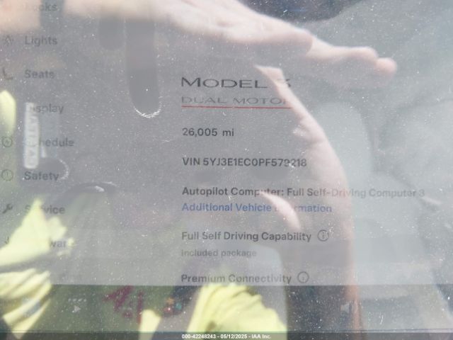5YJ3E1EC0PF579218 Tesla 2023