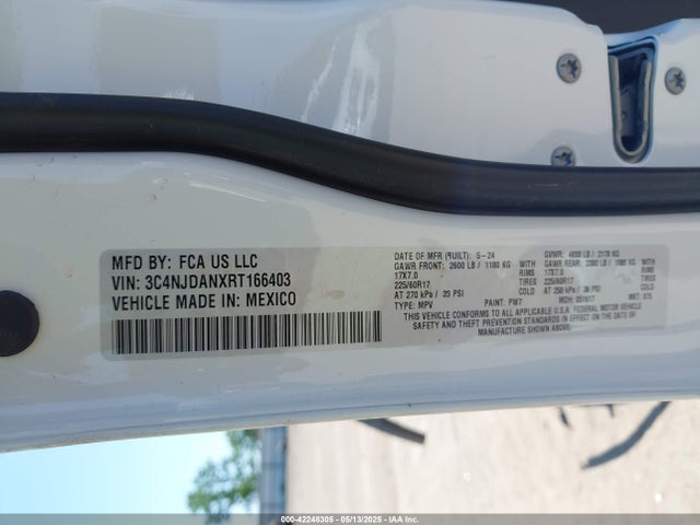 Jeep Compass 2024 3C4NJDANXRT166403 Image 9