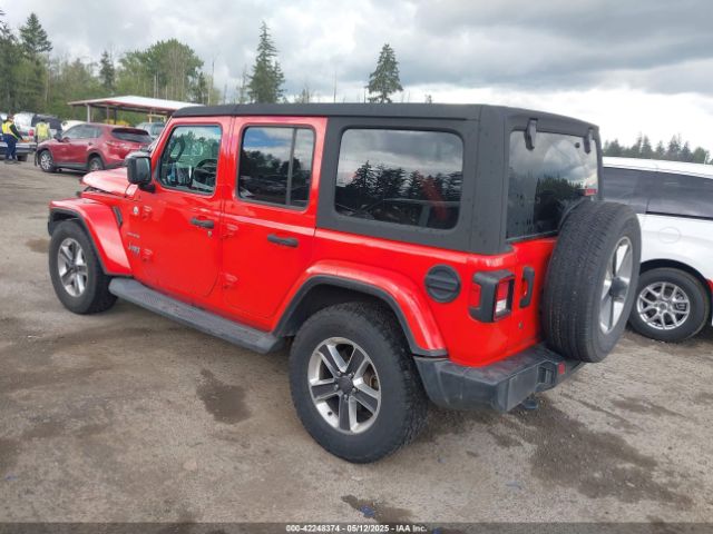 1C4HJXEG1JW310817 Jeep Wrangler Unlimited Sahara 4x4