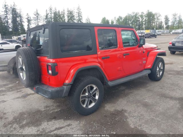 1C4HJXEG1JW310817 Jeep Wrangler Unlimited Sahara 4x4