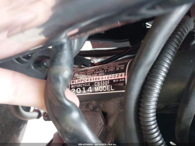 2014 HONDA CB500 MLHPC4510E5100024 Photo 9