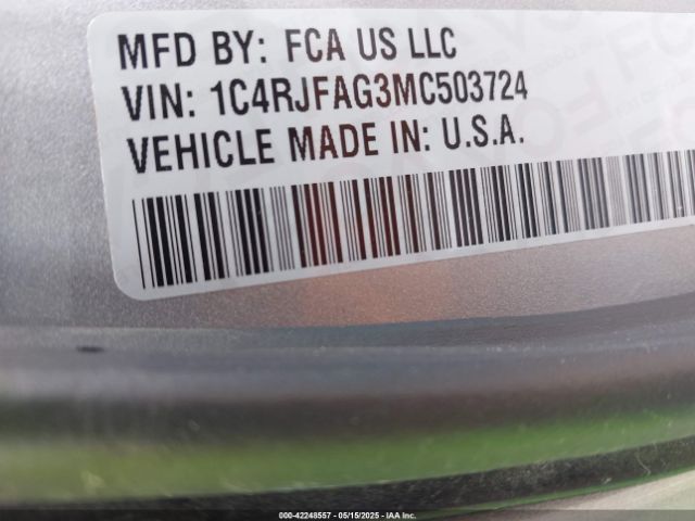 2021 JEEP GRAND CHEROKEE 1C4RJFAG3MC503724 Photo 8
