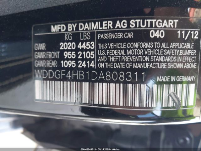 2013 MERCEDES-BENZ C 250 WDDGF4HB1DA808311 Photo 8