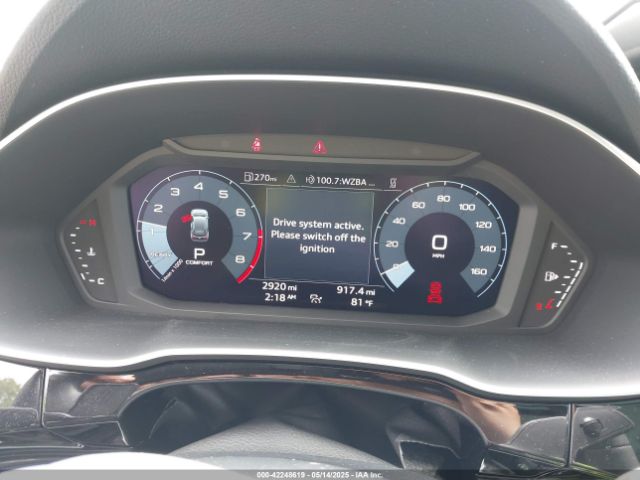 WA1DECF38S1061741 Audi Q3 Premium 45 Tfsi S Line Quattro Tiptronic