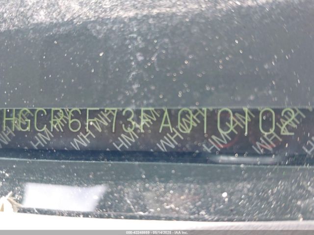 1HGCR6F73FA010102 Honda Accord Hybrid Touring