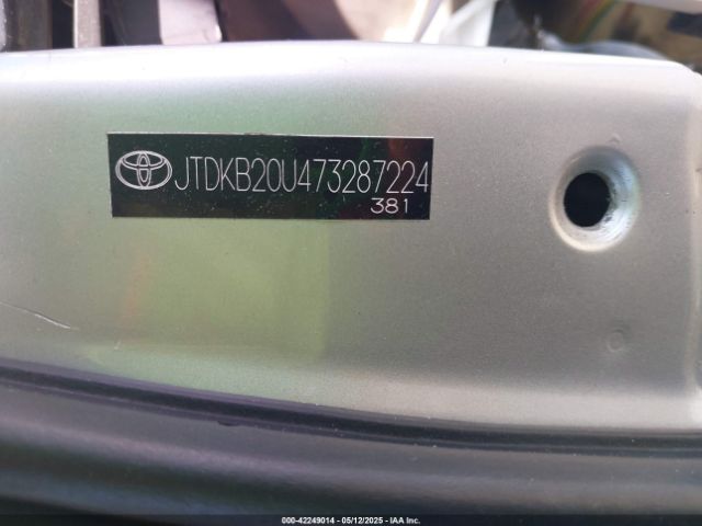 2007 TOYOTA PRIUS JTDKB20U473287224 Photo 8