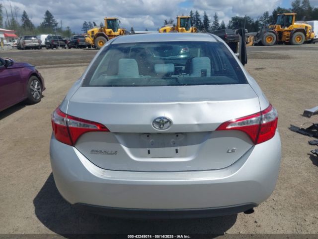 2T1BURHE0GC659066 Toyota COROLLA LE