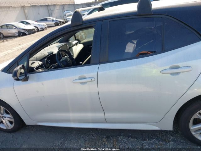 JTNB4MBEXM3122393 Toyota COROLLA SE