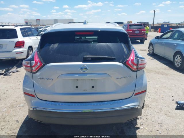 5N1AZ2MG3JN109288 Nissan Murano Platinum