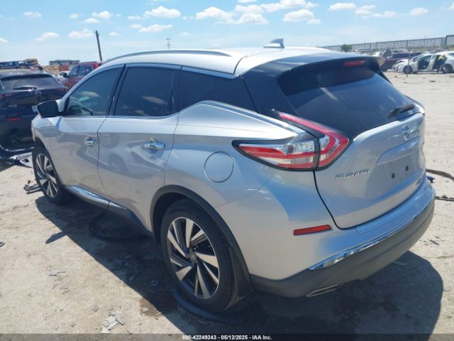 5N1AZ2MG3JN109288 Nissan Murano Platinum